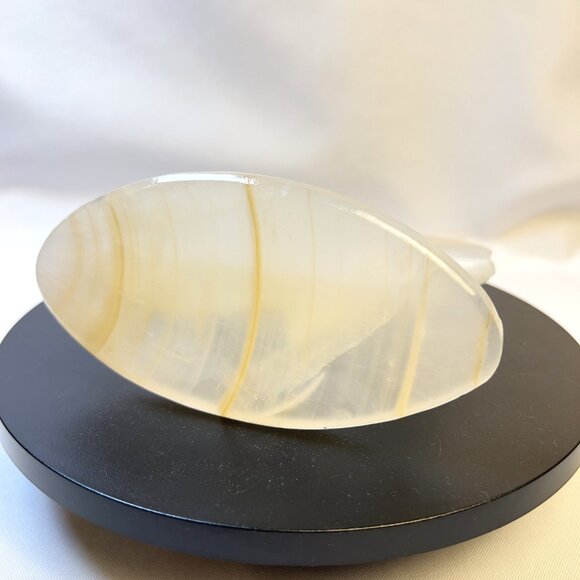 Onyx Side Profile Head of Jesus Christ Vintage Hand-Carved Sculpture Religious - Picture 6 of 9